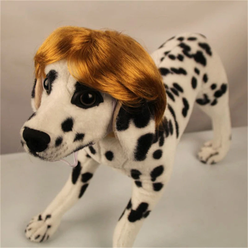 

Pet Costume PETS Wig braids Pet hat The large dogs Funny headgear Outdoor Accessories 2017 Newest