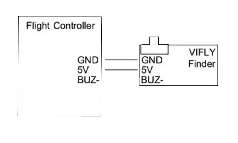 Vifly Finder 5 В/4,5-5,5 в супер громкий звонок трекер более 100 дБ Встроенный аккумулятор для контроллера полета модель радиоуправляемого дрона часть Accs