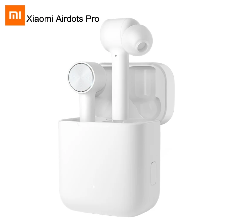 Original Xiaomi Airdots Pro TWS Bluetooth Earphone Stereo ANC Switch ENC Auto Pause Tap Control Wireless Earbuds