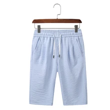 Летние мужские пляжные короткие мужские шорты кэжуал модные стильные мужские шорты-бермуды пляжные 2029