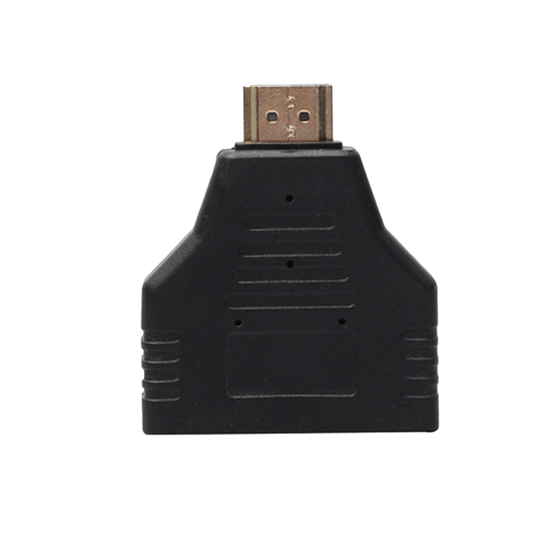 Горячая 1 в 2 HDMI Splitter Мужской до 2 Женский преобразования Глава адаптер HDMI Мужской Женский черный Цвет