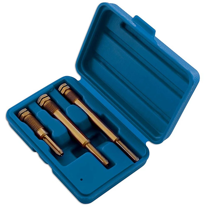 Kopen 3Pc Glow Plug Remover Extractor Ruimer Cleaning Set, M10 M12