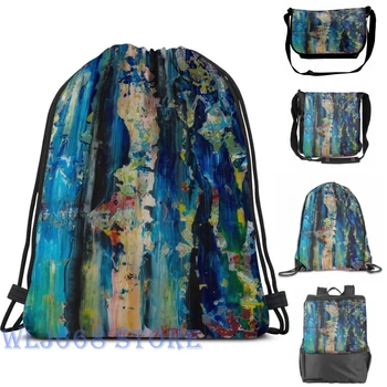 

Funny graphic print shoulder Bags women Labyrinth (4) Single shoulder backpack travel for men Gym Bag