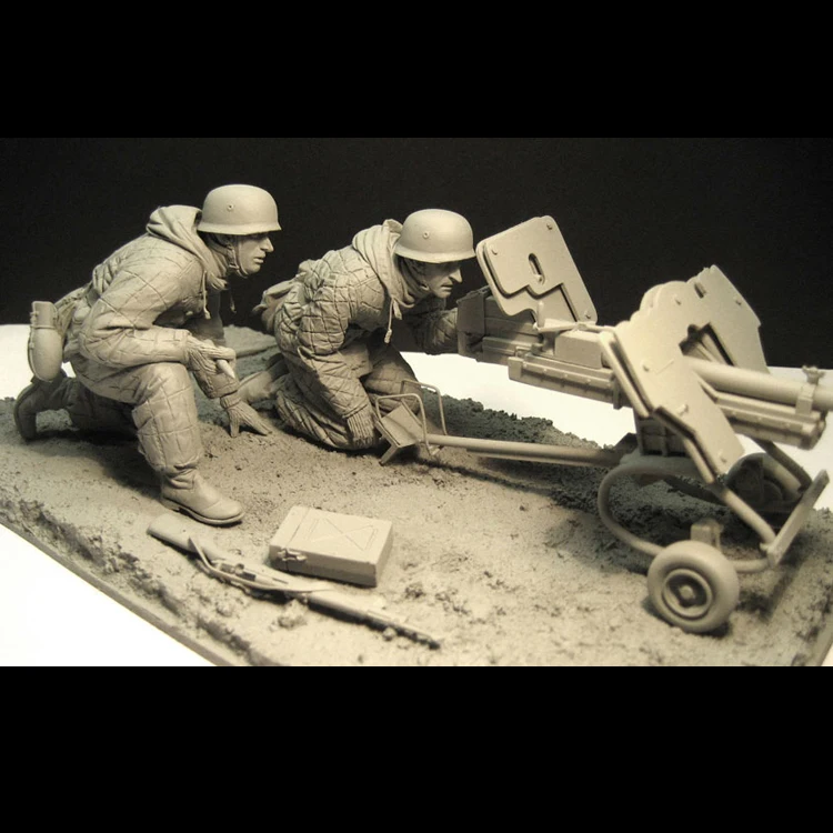 Коллекция 1/16 года Fallschirmjagers /W 2 8 см sPzB41 пистолет (Восточный фронт 1943) фигурка двух