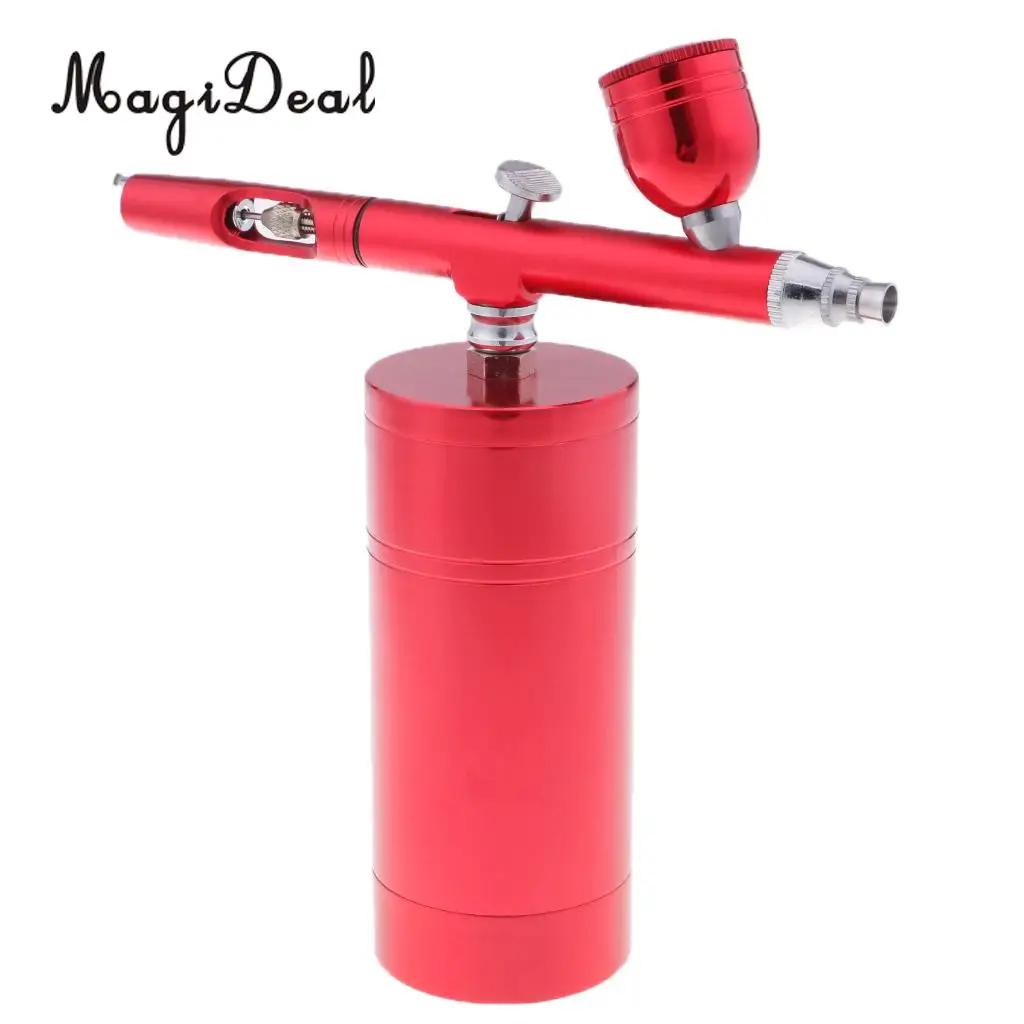 2 Charge Type Airbrush Tool Dual Action Gravity Feed 0.3mm Nozzle Spray Airbrush Nail Art Paint Tattoo Tool Air Compressor Kit