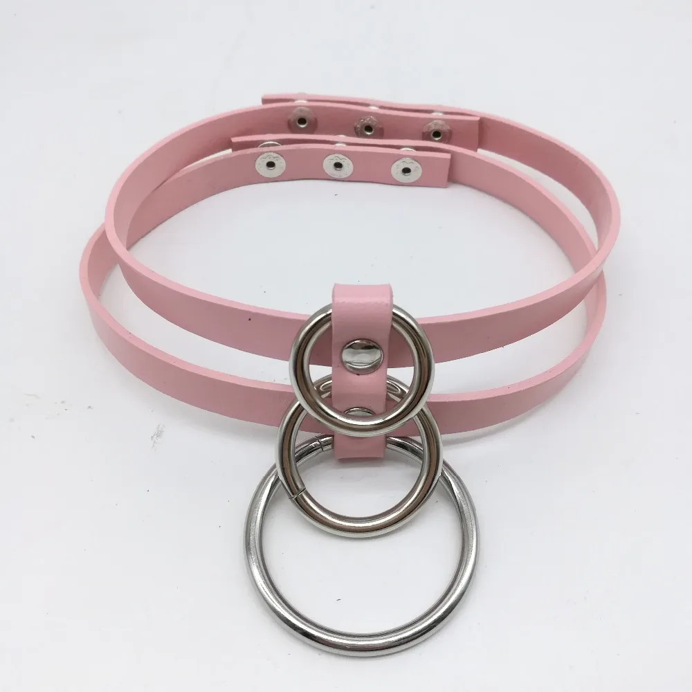 Женское Ожерелье чокер в стиле панк из натуральной кожи|jewelry choker|fashion chokerfashion necklace