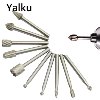 

Yalku Mini Woodworking Engraving Drill Set Precision Engraving Drill High Speed Steel Special For Engraving