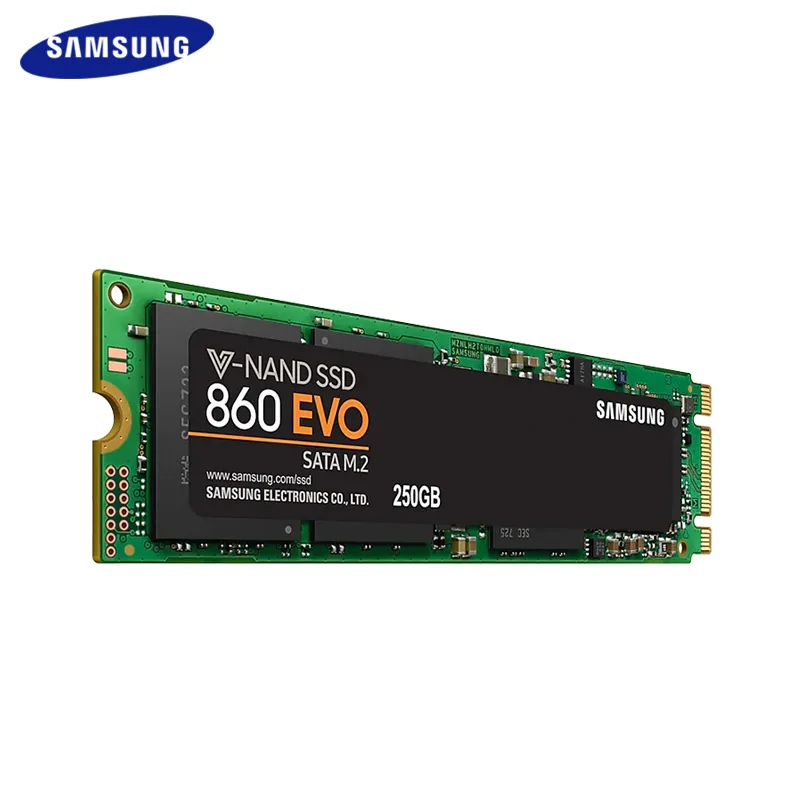 SAMSUNG SSD V-NAND 3bit MLC 250 ГБ 500 ГБ SSD 860 EVO mSATA 1 ТБ ультратонкий Внутренний твердотельный диск для ноутбука Настольный ПК