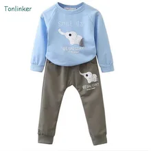 Baby Boy Girl Clothing Set High Qulity Cotton Kids Toddler Clothes Cartoon Suit For Boy Infant Long Sleeve 1-5Years Spring baby boy clothes 3 pcs sets for children high qulity 2018 long sleeve print toddler boys baby suit for kid 2 7 years cls106