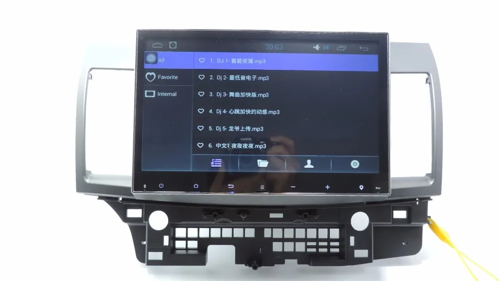 "Yokotron" 10," сенсорный Android автомобильный радиоприемник для Mitsubishi Lancer Audio 2008-+ gps