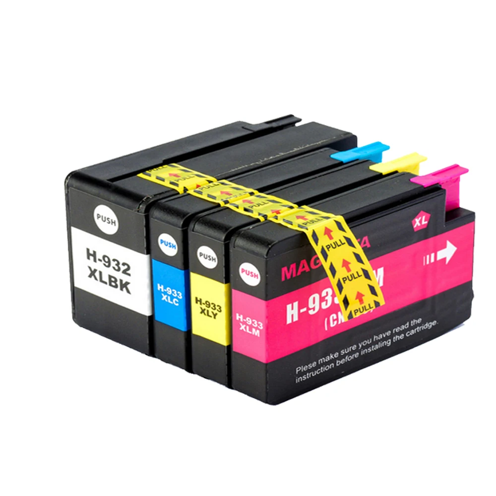 4PK 932XL 933XL чернильный картридж для HP932XL HP933XL HP 932 933 принтера hp Office jet 6100 6600 6700 7110 7610