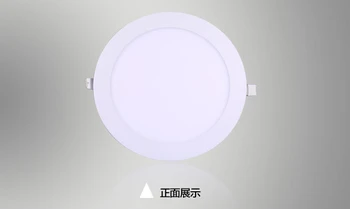 

10pcs/lot LED Round Square super thin slim ceiling aperture Anti fog Energy Saving Casting ceiling downlights lamps panel light