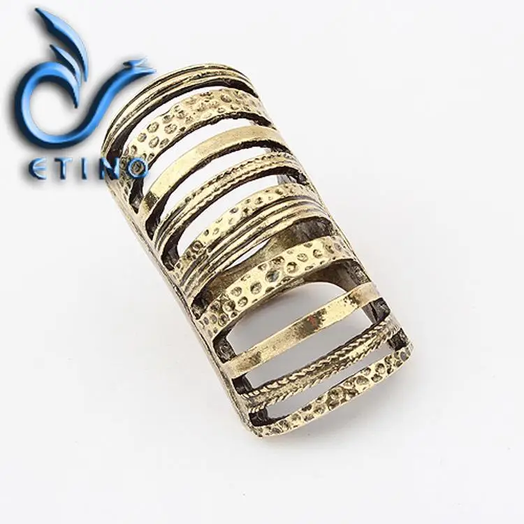 Retro style exaggerated elongated ring | Украшения и аксессуары