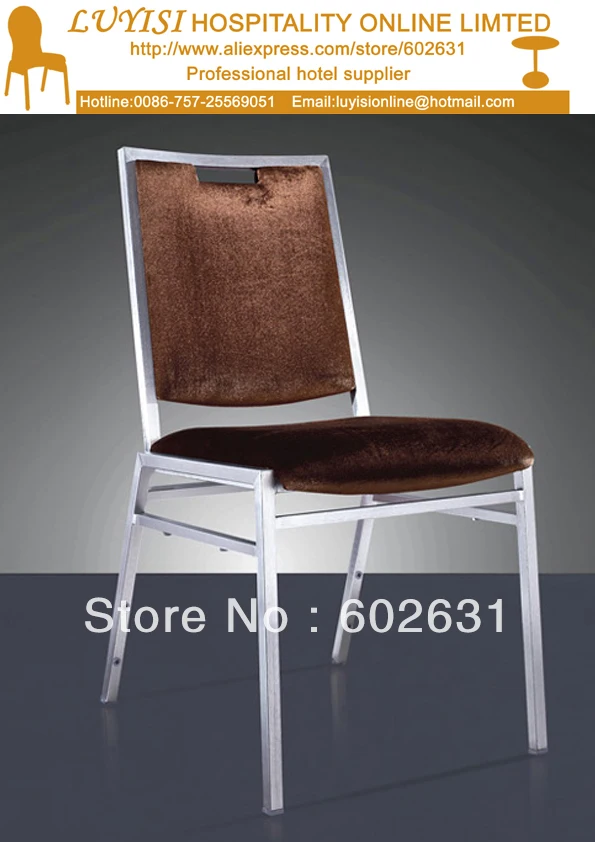 wholesale hotsale quality stacking iron hotel banquet chair in Hotel