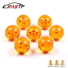 RASTP-pomo de cambio de marchas de Bola de Dragón recién llegado 57mm de diámetro 1-7 estrellas de acrílico para el RS-SFN042 Universal del coche