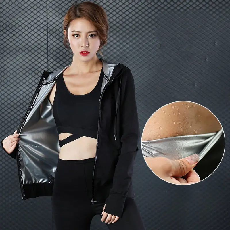 

Spring Women Sweating Suit Sportswear Zip Up Hooded Jacket Sweatshirt Skinny Sweat Pant Running Jogger Casual Fitness Sweat Suit