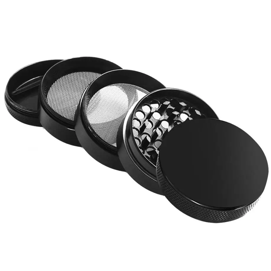 

Grinder Weed Metal 5-layer Spice Weed Herb Tobacco Smoke Grinder Pollen Catcher Herb Grinder Cachimbo Smoke Accessories 50MM