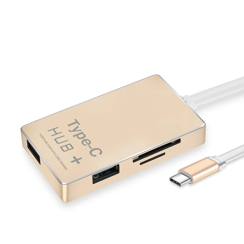 

Beautiful Look 6-in-1 30 USB-C Type-c Hub Multifunctional Charging HUB Transferring HDMI 4K PD Charging HUB SD/ TF Card Reafer