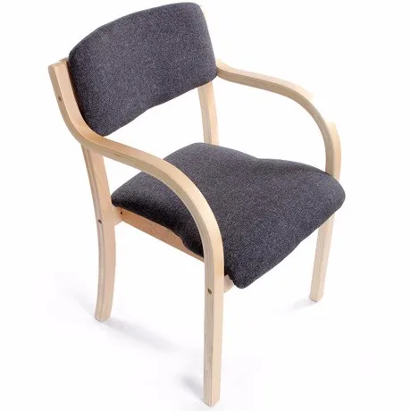 Кафе стулья кафе мебель из массива дерева+ хлопок кофейный стул из ткани обеденный стул шезлонг Скандинавская мебель минималистский 53*53*83 см
