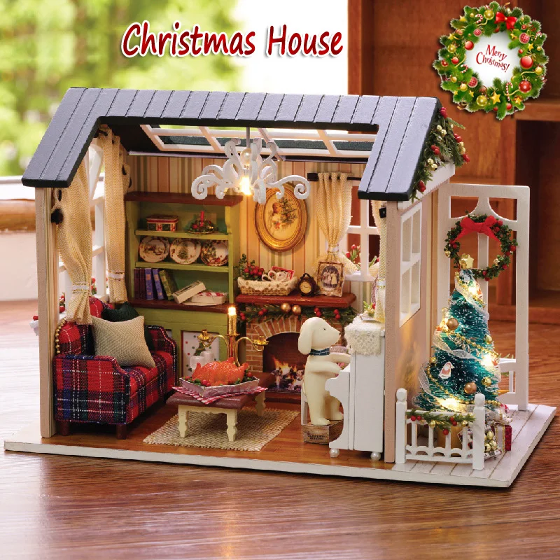 aliexpress com buy diy handmade miniatura wooden doll diy christmas gifts for families