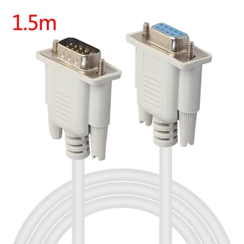 

Universal 1.5/3/5M Serial RS232 9-Pin Male To Female DB9 9-Pin PC Converter Extension Cable for Computer Printer Scanner