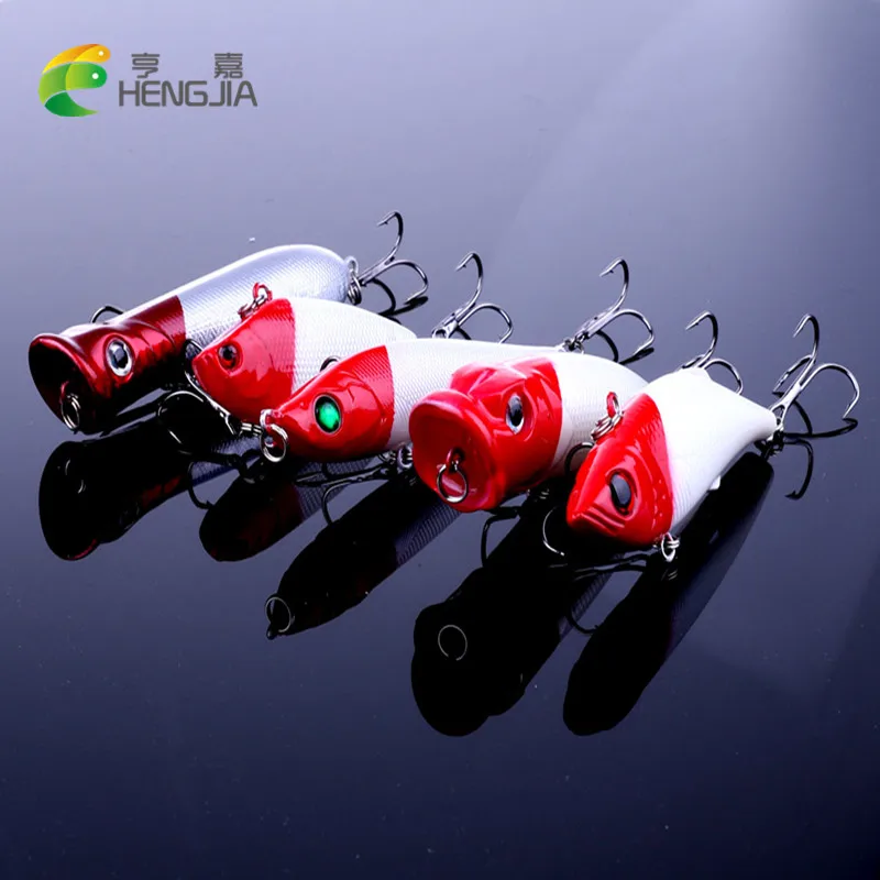 HENGJIA 5models/коробка смешанные рыболовные приманки комплект пластиковых форель Гольян/Поппер Топуотер/металл ВИБ/карандаш/topwater Лягушка приманки HENGJIA 5models/коробка смешанные рыболовные приманки комплект пластиковых форель Гольян/Поппер Топуотер/металл ВИБ/карандаш/topwater Лягушка приманки