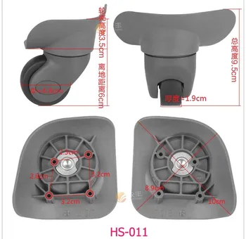 

Replacement Hard Side Trolley Luggage Suitcase 360 Universal Wheel Set