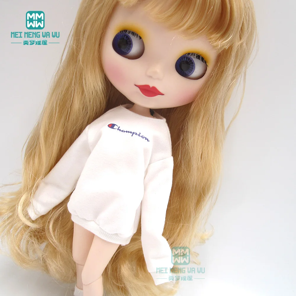 1 шт. Blyth кукольная одежда модный свитер, штаны с дырками для Blyth Azone 1/6 аксессуары для кукол