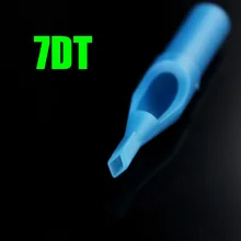 OPHIR 50 шт./лот 7D татуировки сопла для пистолета синий бриллиантовое тату одноразовая Насадка Советы_ TA031(7D)-50x
