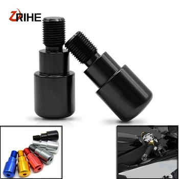 

Motorcycle Accessories Handlebar Ends CNC Aluminum Motor Handle Bar End Slider For Yamaha MT 07 MT09 FZ 10 XJ 6 MT07 FZ07 MT 10