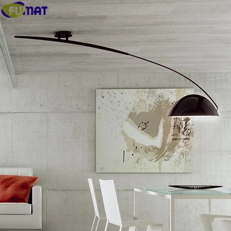 FUMAT Aluminium Estudi Pluma Ceiling Lights Modern Black Pen Ceiling