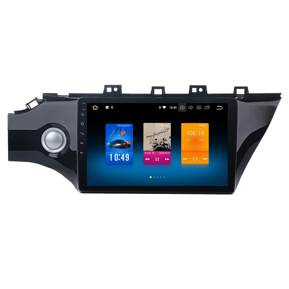 Top Octa Core Android 9.0 Car Multimedia Player For Kia Rio K2 2017 2018 Touch Screen Autoradio Bluetooth Radio Stereo Navigation 1