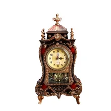 Настольный Ретро Будильник винтажные часы классические королевские Гостиная ТВ шкаф Императорский Европейский Креативный сидячие часы с маятником