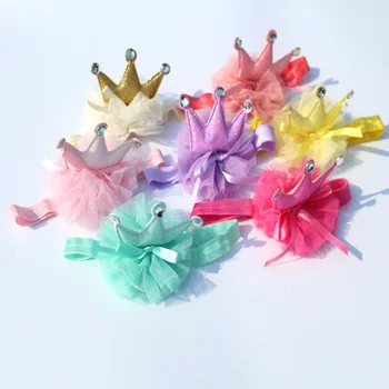 

36pc/lot Boutique Princess Birthday Party Headband Crown headband Kids Glitter Crown Headband Photo Prop
