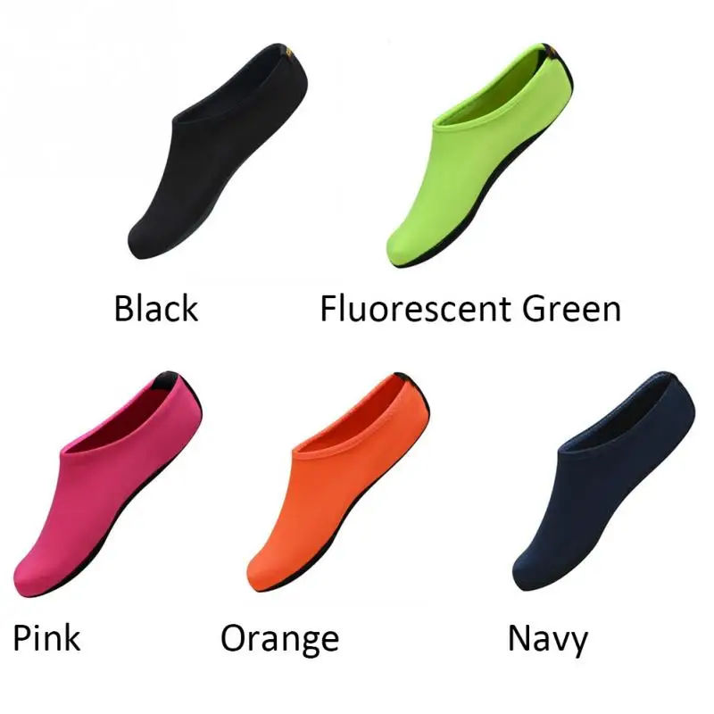 Durable Sole Barefoot Water Skin Shoes Water Sports Diving Aqua Socks Beach Pool Sand Swimming Yoga Water Aerobics Sock Shoes