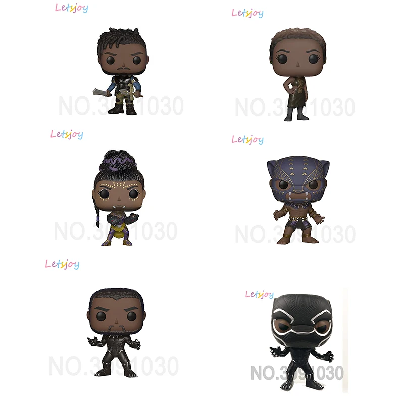 Avenger Justice league pop horseTHE galaxy Black Panther Garage hand-do doll T