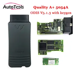 VAS5054 полный чип с OKI Бесплатная Keygen VAS 5054A Bluetooth v4.0 ODIS V5.1.3 для VW/AUDI/SKODA/сиденья для VAG инструмент для диагностики