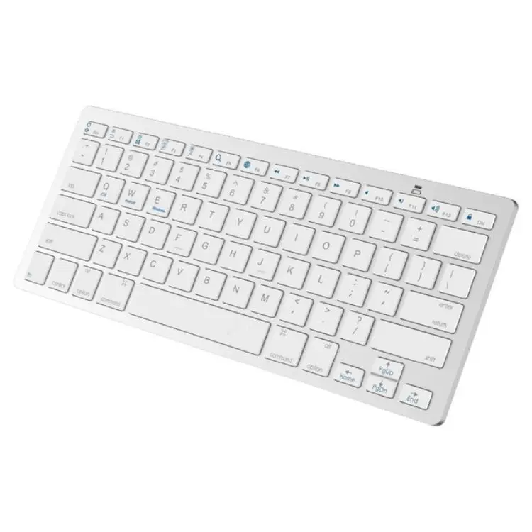 

Universal Super Slim For Bluetooth 3.0 Wireless Keyboard Drive Free Key Board Kit Compatible For Windows For IPad
