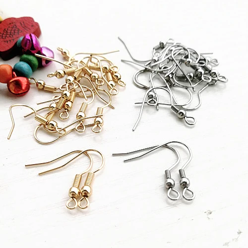 20 قطعة الجراحية الفولاذ المقاوم للصدأ شقة الفرنسية هوك Earwires الفضة لهجة خطاف الصيد الكرة لفائف أقراط مكونات DIY مجوهرات الحرف 20 قطعة الجراحية الفولاذ المقاوم للصدأ شقة الفرنسية هوك Earwires الفضة لهجة خطاف الصيد الكرة لفائف أقراط مكونات DIY مجوهرات الحرف