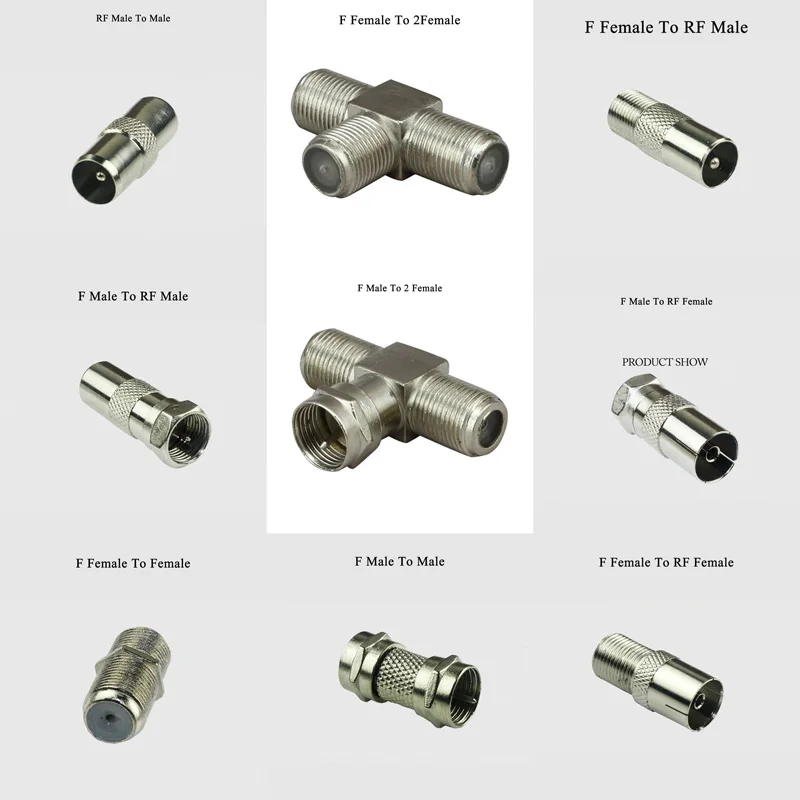 Кабель с разъемом F RF типа Мама папа 5 шт.|digital cable|cable for tvcable coax |