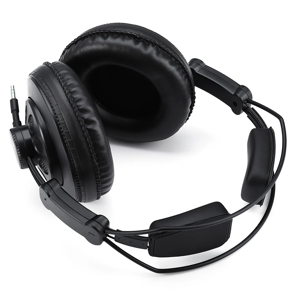 Original Superlux HD668B profesional Semi-abierta estándar auriculares dinámicos de vigilancia para la música desmontable de Cable de Audio - 3
