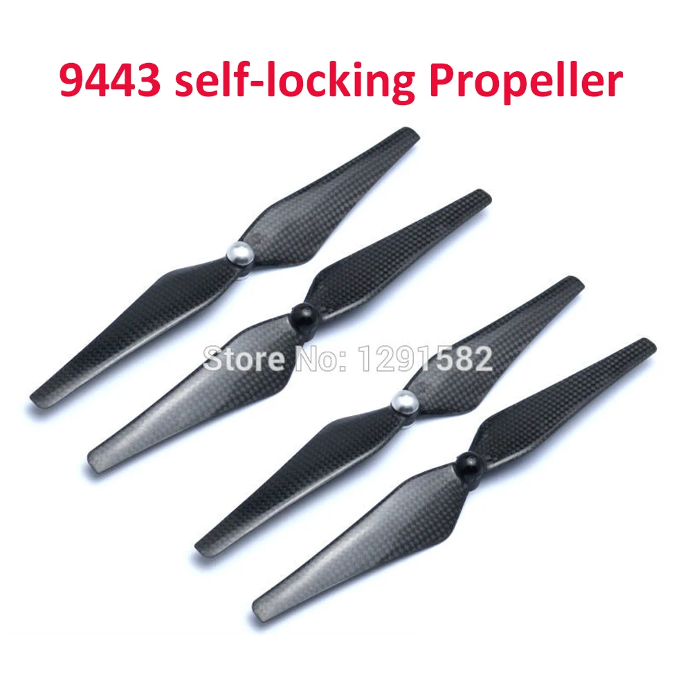 

9443 4.3inch CF Carbon Fiber Propeller Self-locking Prop CW/CCW for Quadcopter