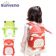 Рюкзак SUNVENO для малышей, милый детский рюкзак, модные детские рюкзаки, 3D принт с животными, mochila, высокое качество