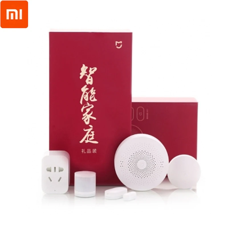 Xiaomi Mijia шлюз дверной датчик окна датчик человеческого тела беспроводной переключатель Zigbee версия розетка умный дом сигнализация набор