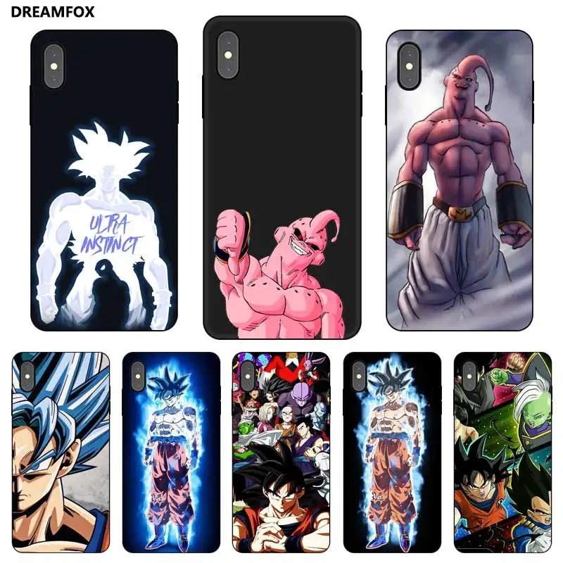 N323 Dragon Ball Wukong Черный силиконовый чехол для Apple iPhone 11 Pro XR XS Max X 8 7 6 6S Plus 5 5S SE |