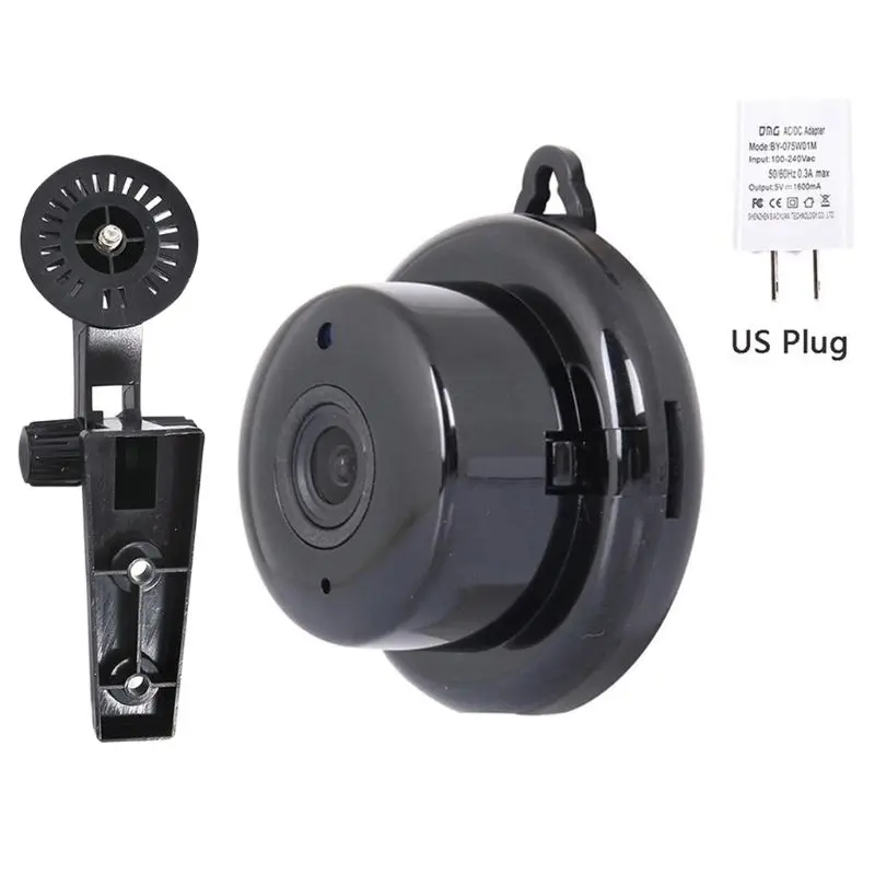 US 2 Мини WiFi IP камера HD 1080P умный дом камера безопасности ночное видение - Цвет: US 2