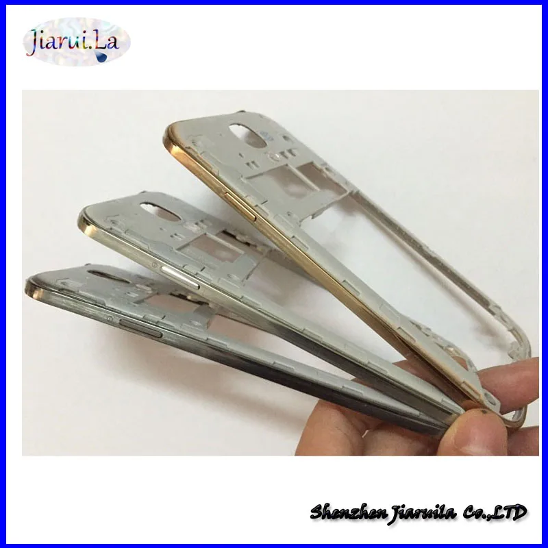 

Middle Frame For Samsung Galaxy S4 i9505 I9500 i337 Mid Bezel Panel Housing Chassis Cover Case With Power Volume Key