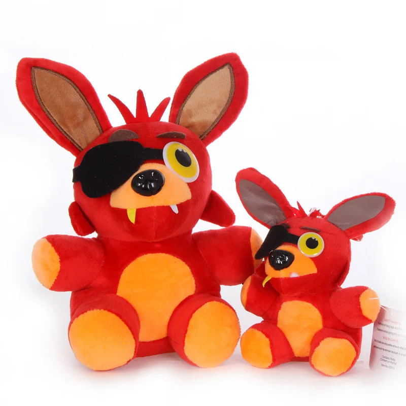 15CM Full Size Soft Plush Doll for Five Nights At Freddy 4 FNAF Child Toy Foxy Freddy Bear Bonnie Chica Keychain Plush Pendant 15CM Full Size Soft Plush Doll for Five Nights At Freddy 4 FNAF Child Toy Foxy Freddy Bear Bonnie Chica Keychain Plush Pendant