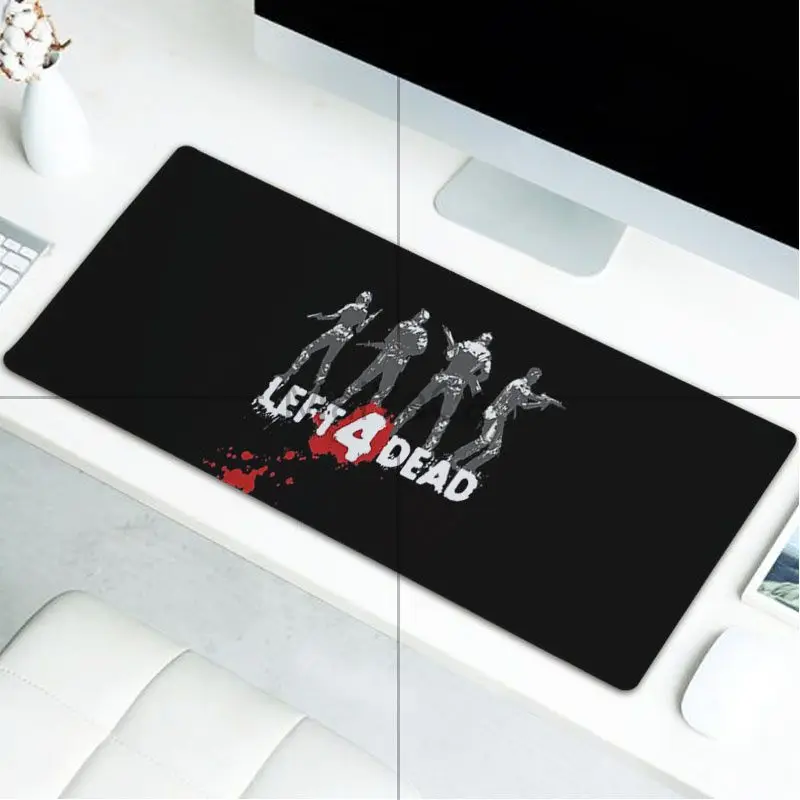 MaiYaCa напечатанный левый 4 мертвых 2 НОУТБУК игровой мыши коврик мыши с фиксируемым краем коврик для клавиатуры коврик