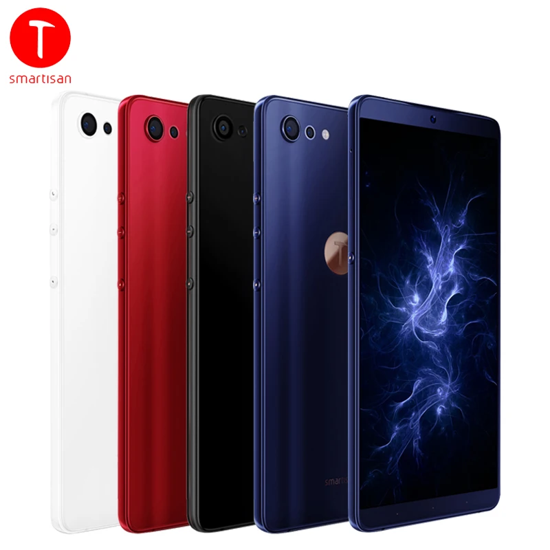 Smartisan гайка Pro s 2 мобильный телефон 4G/6G RAM 6 4G/128G ROM Snapdragon 710 Octa Core 01 &quotдве камеры уход
